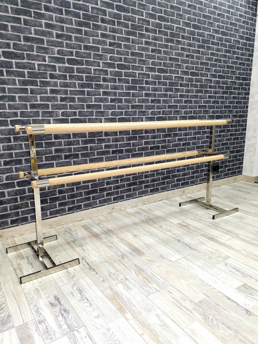 Верстат переносний двосторонній 4 поручня нержавіючий