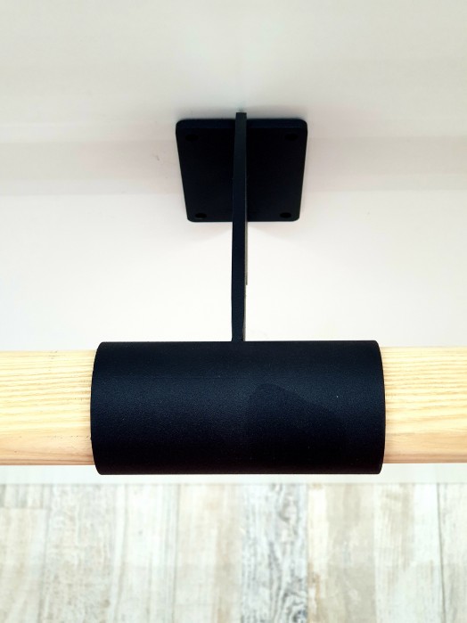 Верстат стіновий однорядний люкс чорний