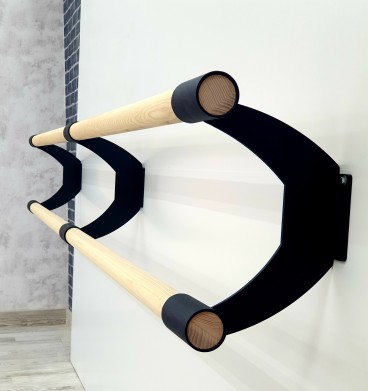 Верстат стіновий дворядний люкс чорний оксамит