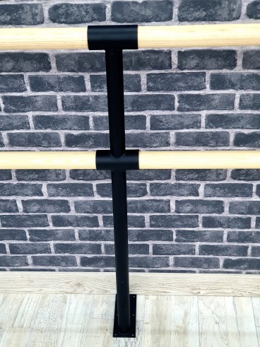 Кріплення в підлогу два ряди порошок чорний