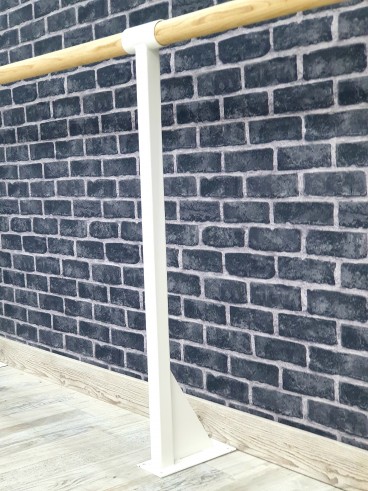 Кріплення в підлогу один ряд порошок білий